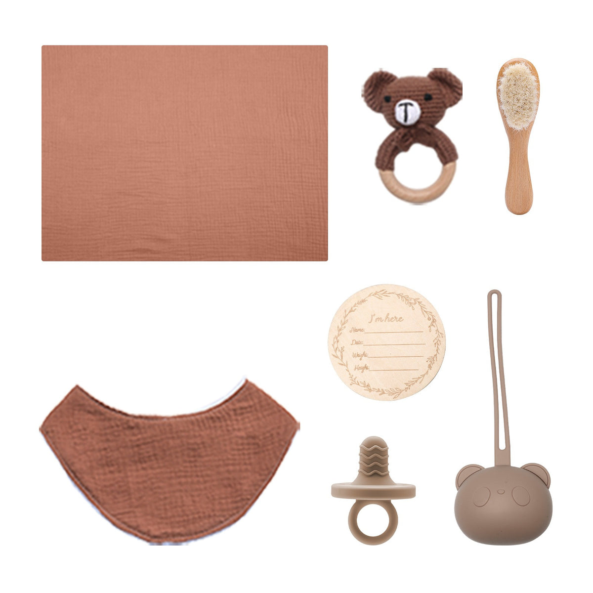 Sweat à capuche pour bébé avec inscription – haut simple et décontracté