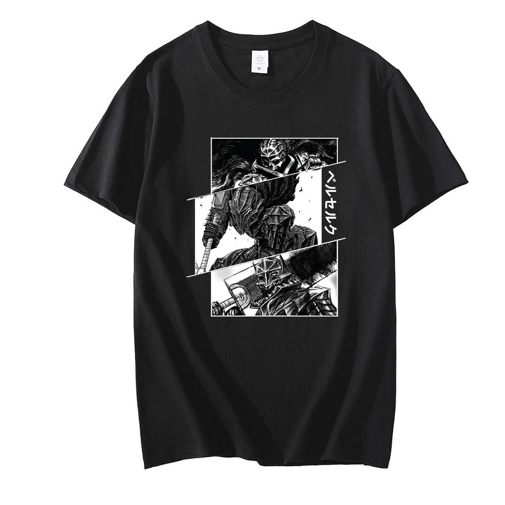 13,97 USD - T-shirt Berserk Guts pour homme, style manga, épéiste, Gatsu, sacrifice