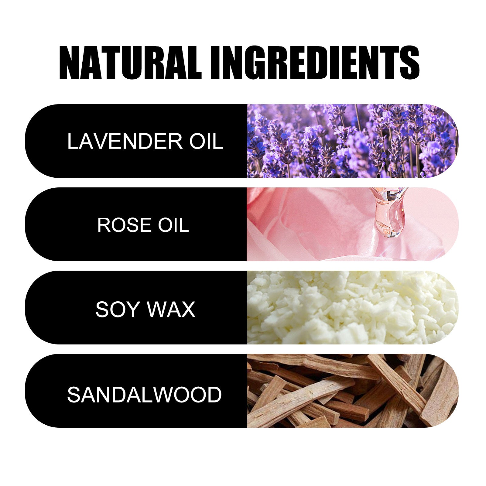 $16.30 - Aromatherapy candle, natural fragrance, fresh and long-lasting, romantic gift for home and bedroom