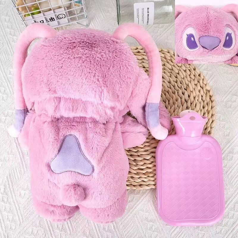 11.64/23.29 USD - Animated celebrity-inspired plush hot water bottle
