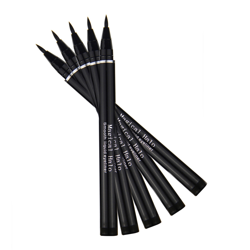 15,72 USD - Eyeliner liquide Magical Halo Black, waterproof, résistant à la transpiration, séchage rapide et longue tenue.