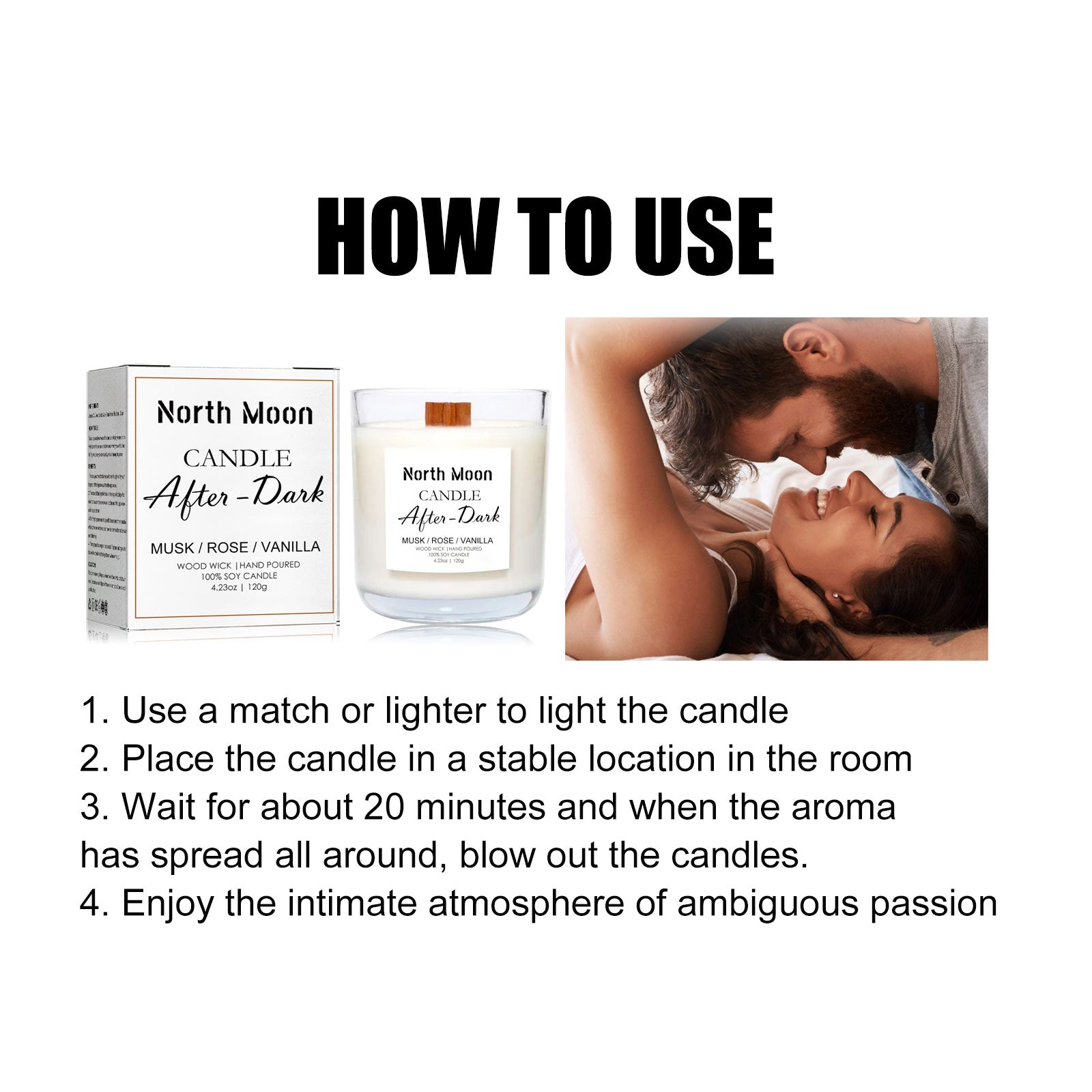 $16.30 - Aromatherapy candle, natural fragrance, fresh and long-lasting, romantic gift for home and bedroom