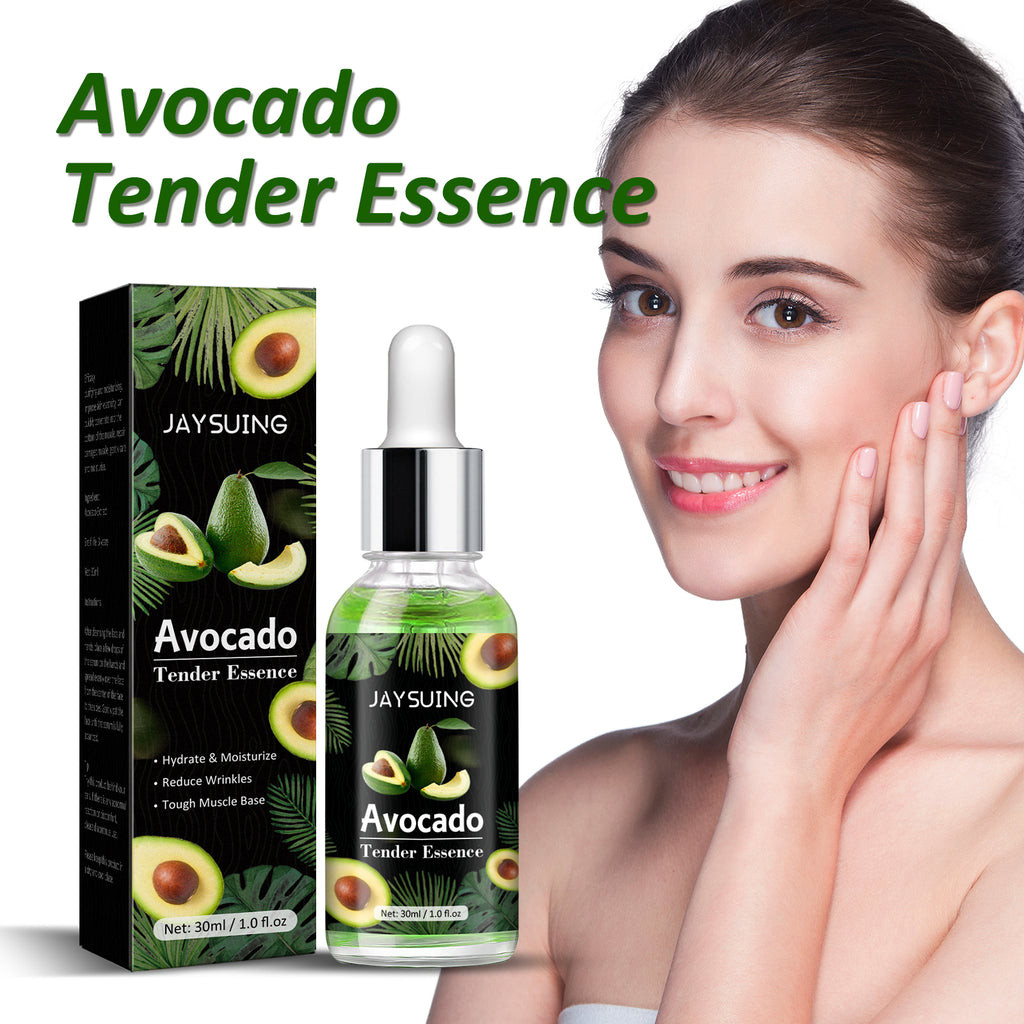 $21.46 - Jaysuing Avocado Serum, Brightens Skin Tone, Diminishes Fine Lines, Hydrating Skin Essence