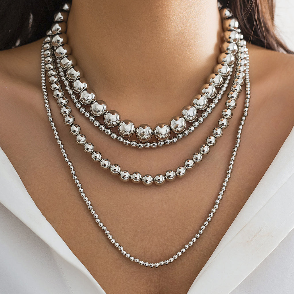 18,62 USD - Collier de perles simple et de taille personnalisée