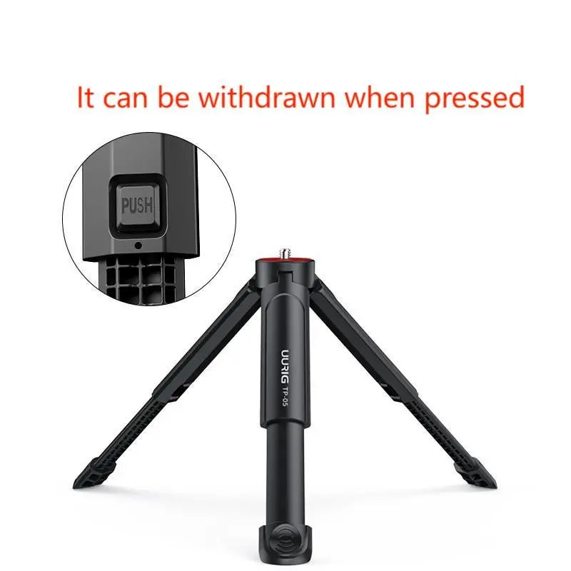 $18.63 - Introduction to Mobile Photography: Uurig TP-05 Mini Extendable Tripod with Phone Clamp