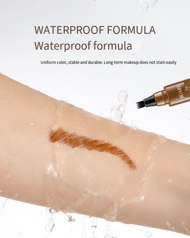 14.97 USD Crayon à sourcils liquide longue tenue 5 couleurs, waterproof, pour microblading et tatouage. Crayon à sourcils à pointe fourchue.