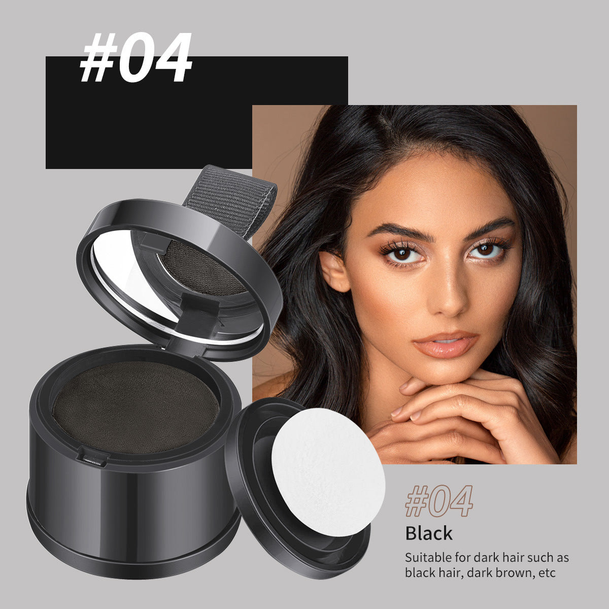 $17.47 - Hairline contour powder, shadow filler, forehead hair replacement, water and sweat resistant product.