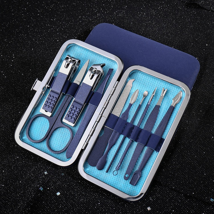 Juego de tijeras, cortaúñas, alicates para cutículas muertas, cortaúñas, cuchillo de pedicura, herramienta para uñas inflamadas