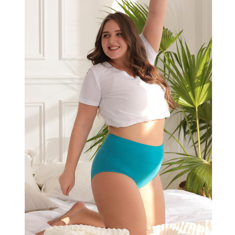 Sous-vêtements en coton pour femme – Lot de sous-vêtements taille haute en coton