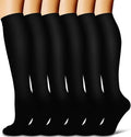 16.30 USD Chaussettes montantes, chaussettes de compression, chaussettes élastiques, chaussettes de sport (cyclisme, course à pied, yoga), chaussettes de compression montantes pour hommes, chaussettes pour femmes
