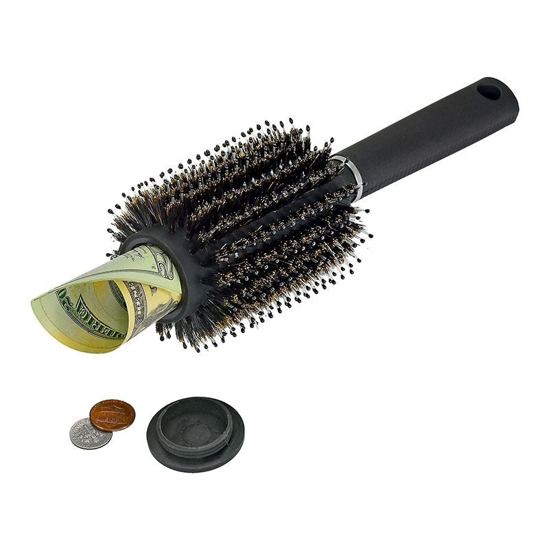 Boîte de rangement pour peigne, boîte de rangement pour peigne à rouleau, boîte de rangement portable en plastique dissimulée pour peigne, pilulier