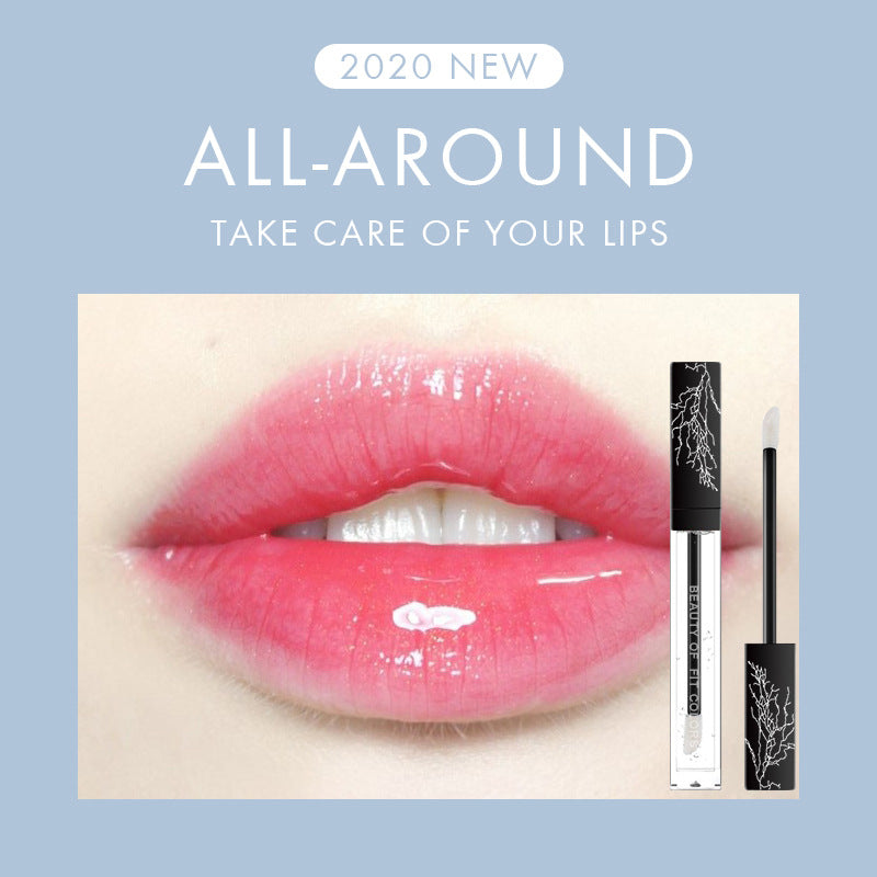 16,30 USD - Huile à lèvres transparente Fit Colors, gloss effet verre, gloss incolore, longue tenue, hydratation intense, superposition liquide