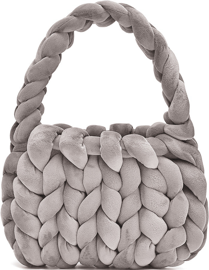 19.80 USD - Sac de facteur portatif tissé à la main avec un noyau en velours cristal.