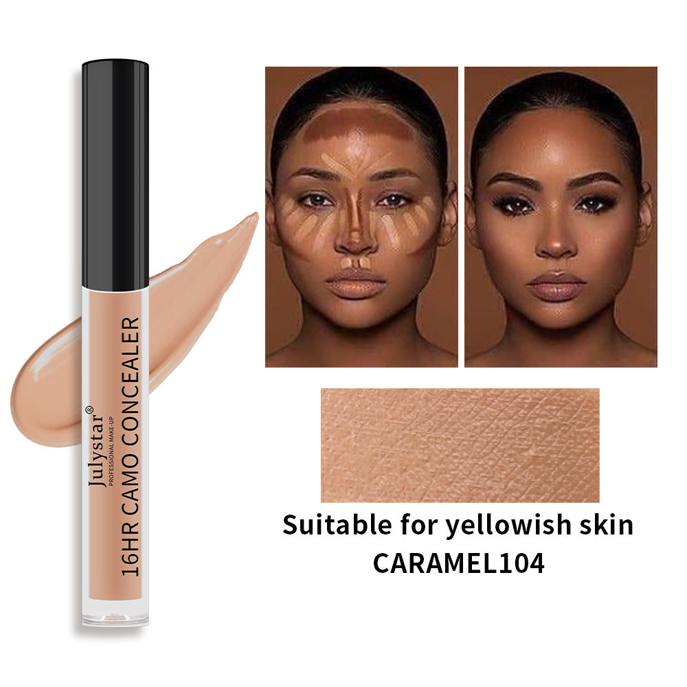 13.39 USD - New waterproof liquid concealer that doesn't require makeup remover, covering dark circles and acne marks.