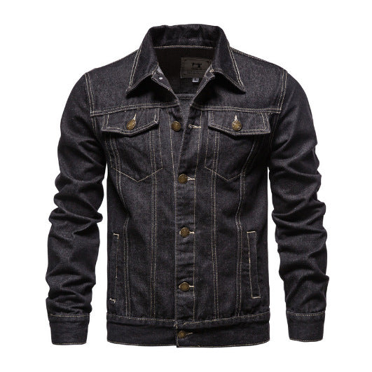 44.24 USD Veste en jean pour homme, style oversize, devant