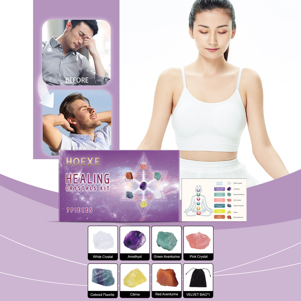 45.40 USD Ensemble de cristaux, kit de mausolée en cristal et fluorite pour décoration intérieure de chambre, salon ou maison. Décoration en cristal.