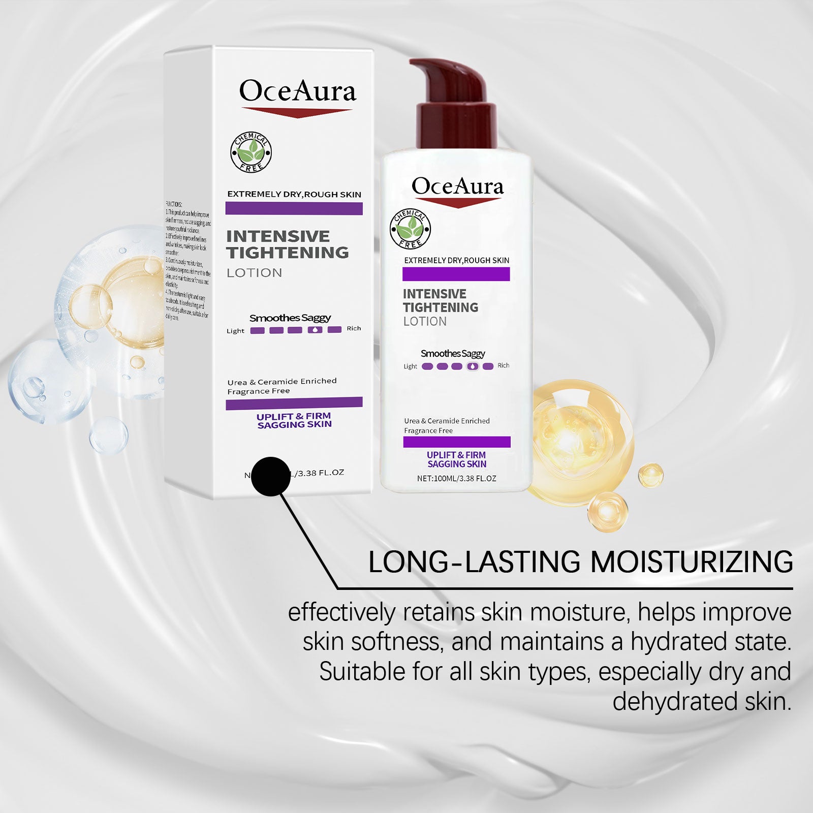 $19.22 USD - Oceaura Nourishing Face Cream, repairing day and night care for soft and moisturizing skin. Lightweight and hydrating formula.