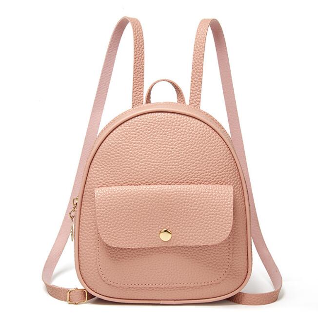 Small backpack for women, small size, mobile phone pouch