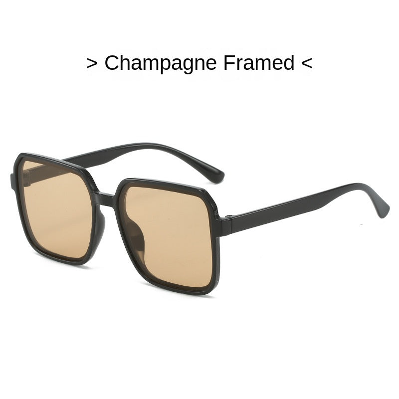 Lunettes de soleil carrées, tout simplement