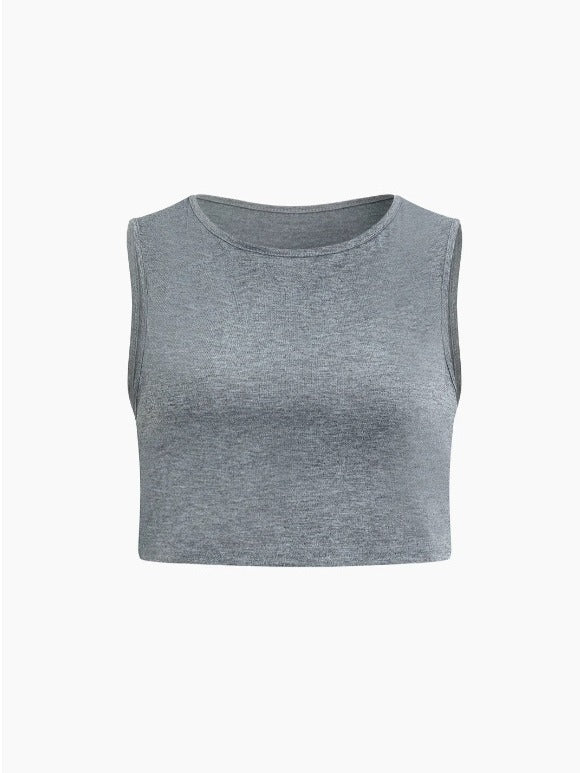 Ensemble deux pièces pour femme : jupe moulante sexy et top long sans manches, couleur unie simple, idéal pour l'été.