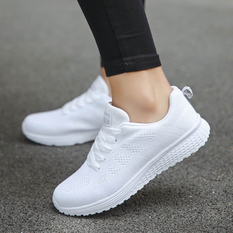 Chaussures femme baskets blanc plate-forme formateurs femmes chaussure décontracté Tenis Feminino Zapatos de Mujer Zapatillas femmes Sneaker panier, taille en description