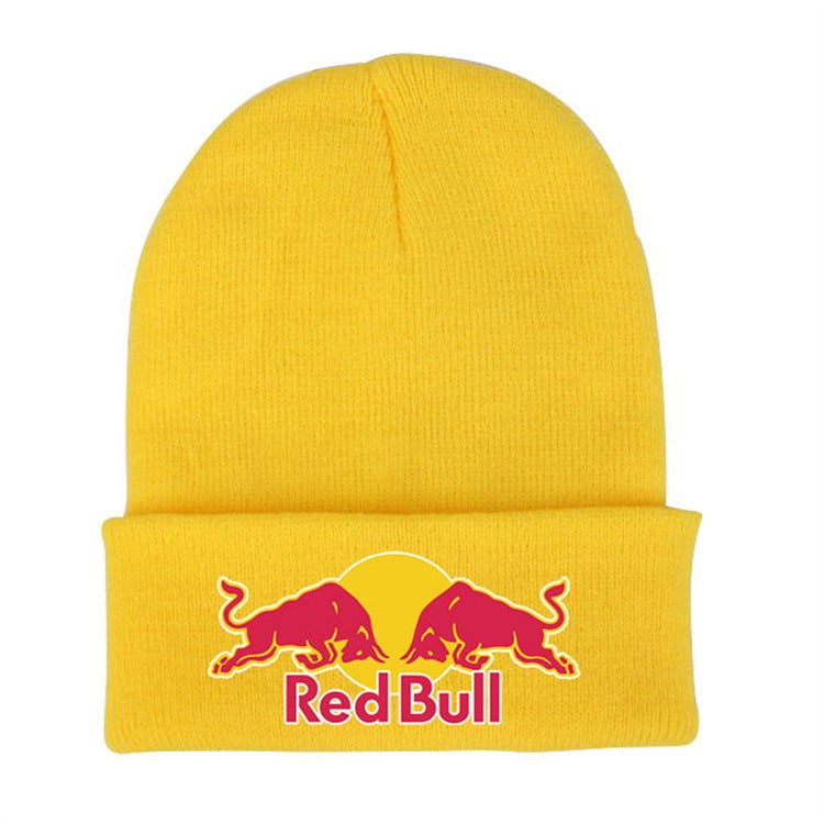 18,59 USD - Bonnet tricoté en laine avec inscription, unisexe, style pull-over, protection des oreilles, coupe-vent.
