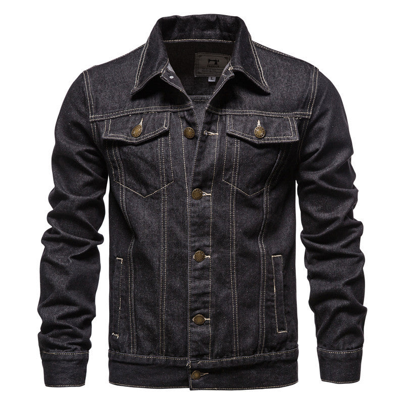 44.24 USD Veste en jean pour homme, style oversize, devant