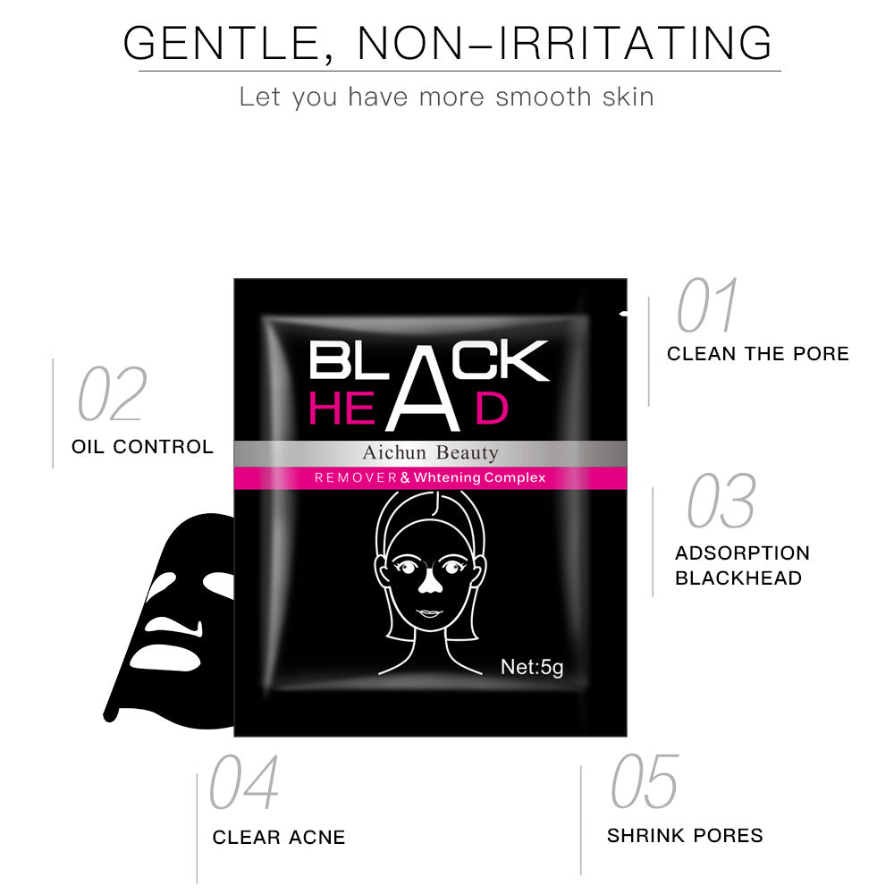 $6.40 / $17.47 USD - Activated Charcoal Peel-Off Nose Patches, 5ml sachet.