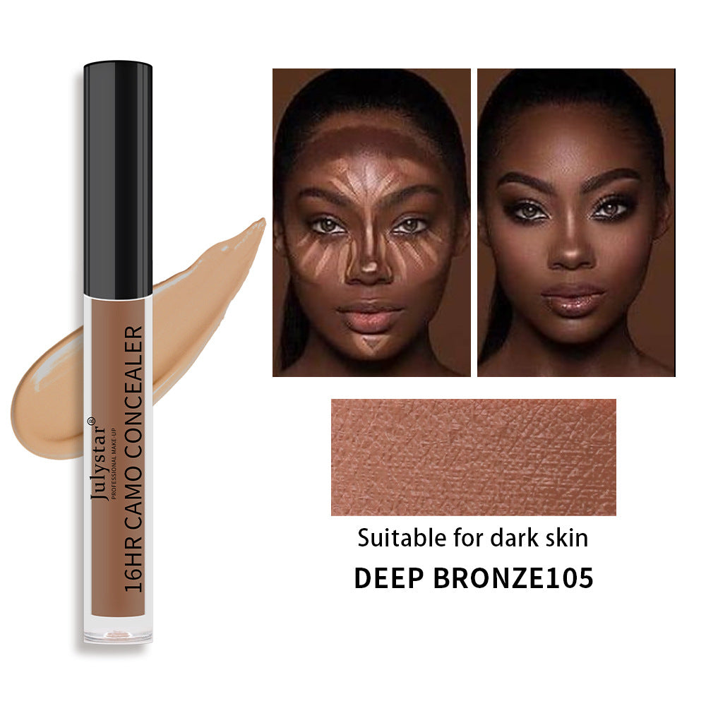 13.39 USD - New waterproof liquid concealer that doesn't require makeup remover, covering dark circles and acne marks.