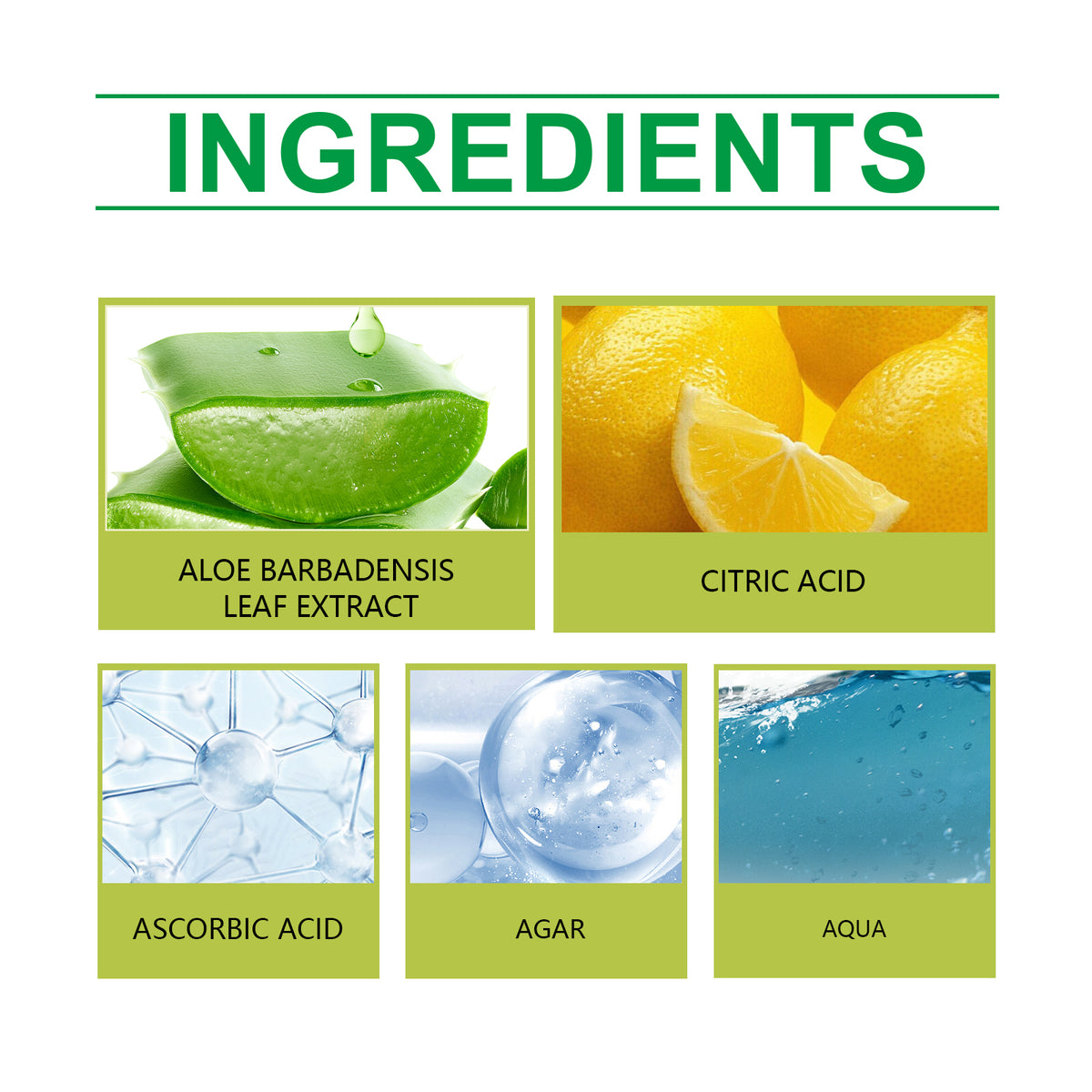 Le gel d'aloe vera hydrate la peau vous pouvez mettre sur les cheveux, tissage, perruque, le corps et le visage.