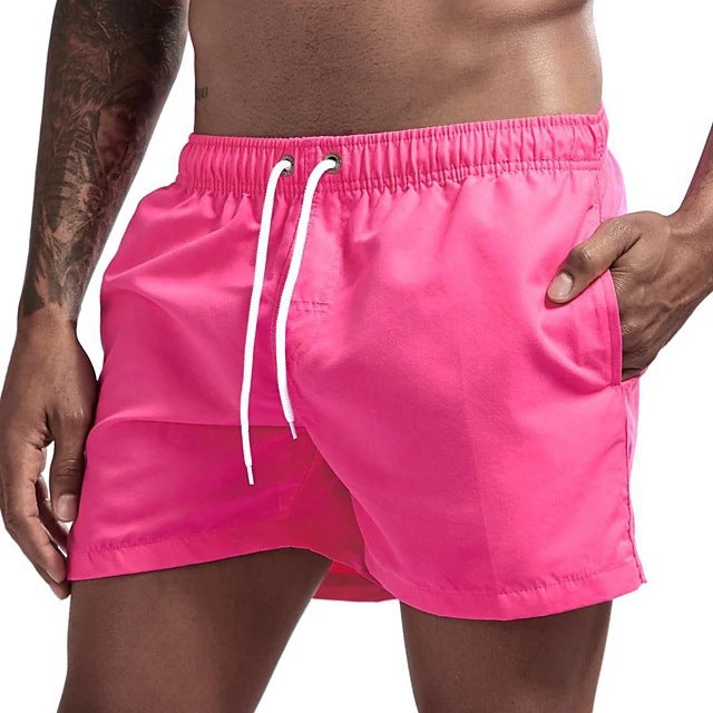 16.88 USD Short décontracté pour homme, pantalon cinq-quarts aux couleurs bonbon