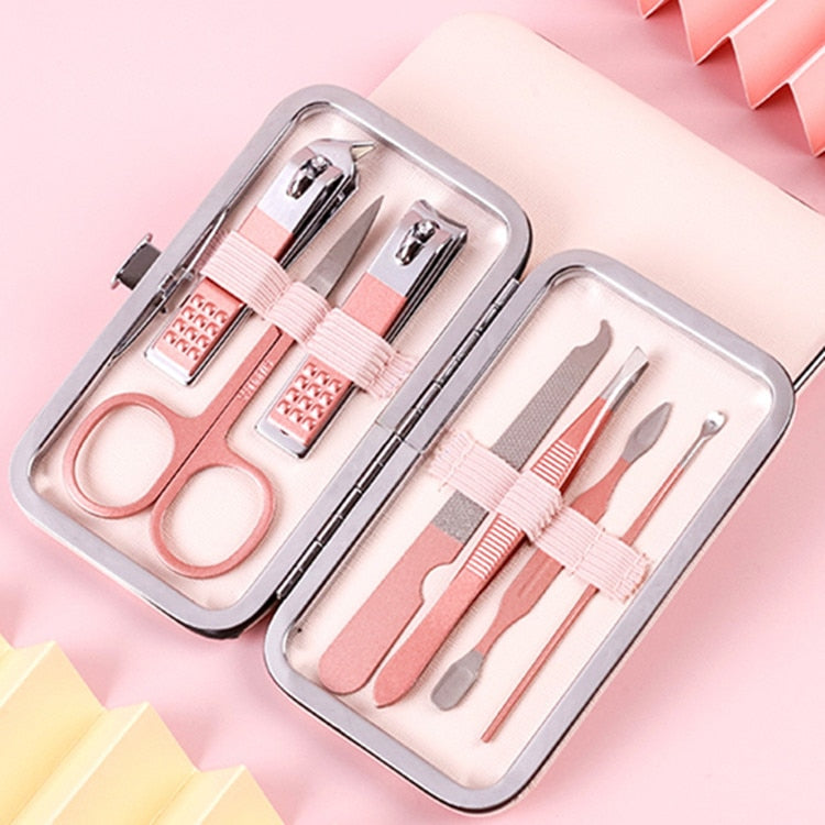 Juego de tijeras, cortaúñas, alicates para cutículas muertas, cortaúñas, cuchillo de pedicura, herramienta para uñas inflamadas
