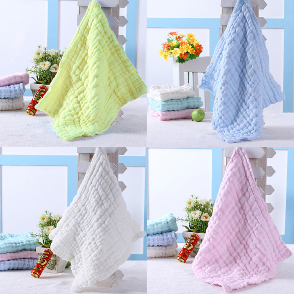 12.79 USD Serviette de bain bébé 100 % coton gaze, unie, ultra douce et très absorbante, idéale pour les nouveau-nés.