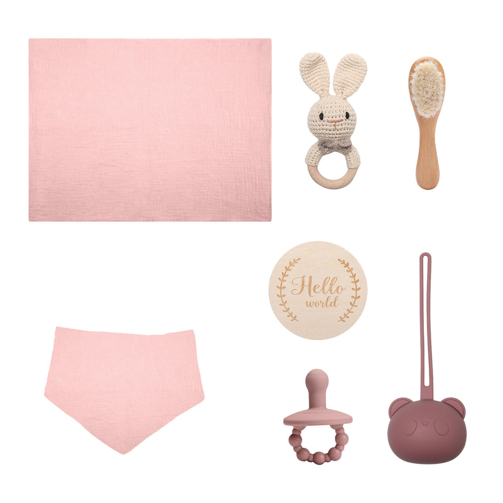 Sweat à capuche pour bébé avec inscription – haut simple et décontracté