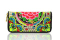 carteras chic y elegantes, carteras largas bordadas