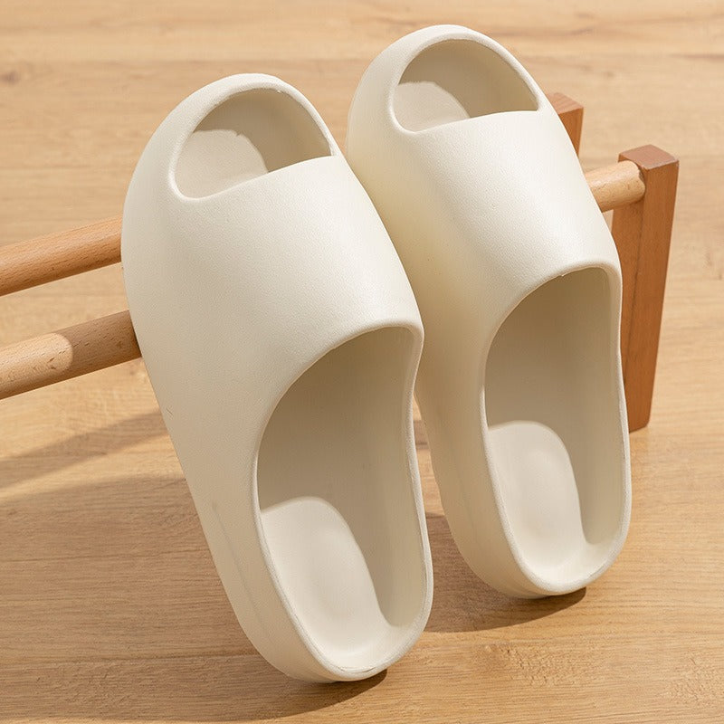 13,97 USD - Pantoufles pour hommes, pantoufles en noix de coco inspirées des célébrités d'Internet, pantoufles de plage à semelles épaisses, idéales pour l'été.