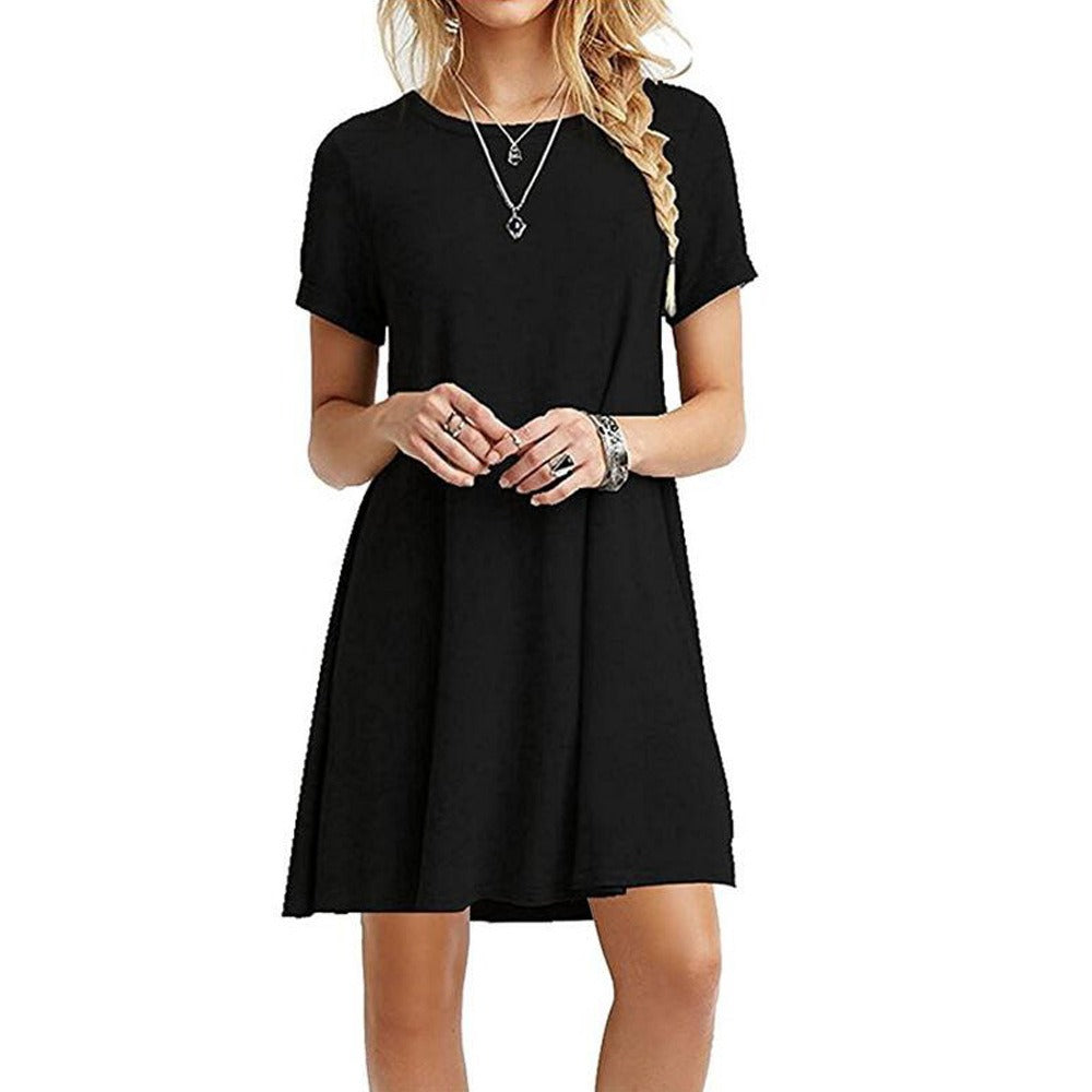 23,29 USD - Nouvelle robe à manches courtes