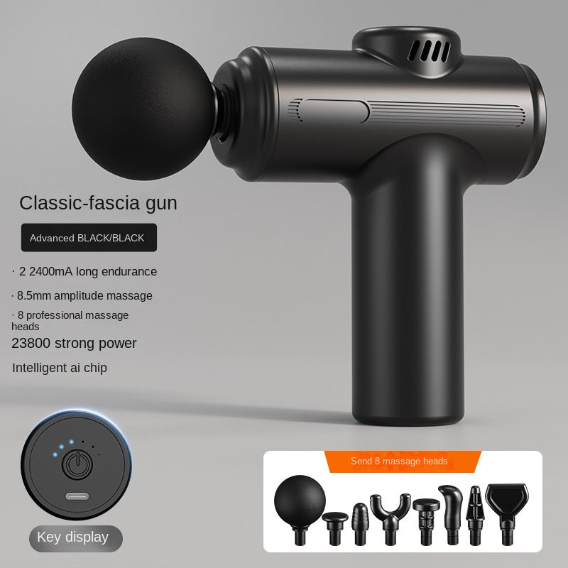 27.93/30.86 USD - Household Muscle Massage Gun, Electric Massager, USB Rechargeable Mini Massage Gun for Muscle Relief