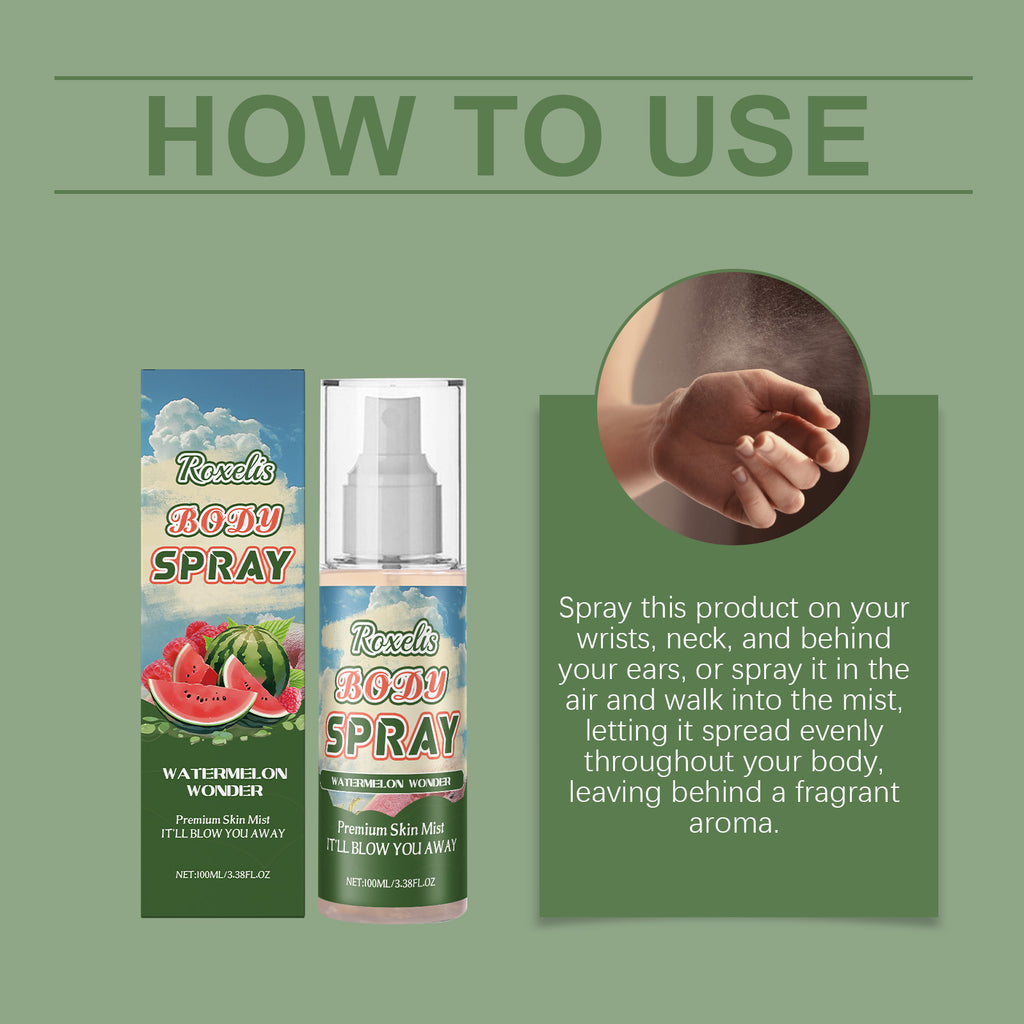 $16.30 - Roxelis Body Mist for Women Sweet and Elegant Watermelon Scent Long-lasting