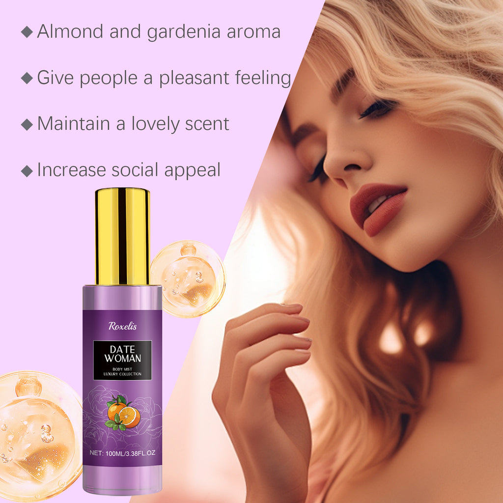 17,46 USD - Parfum corporel en spray longue durée, notes fumées, pluie, jardin, bois, rose, léger, portable, parfum de niche