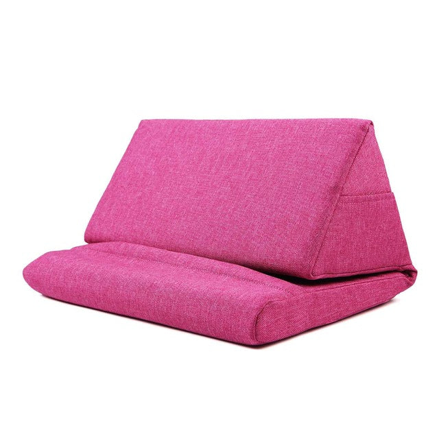 Multifunctional Foam Laptop and Tablet Cushion - Lap Desk, Cooler, iPad and Tablet Stand with Storage Pocket