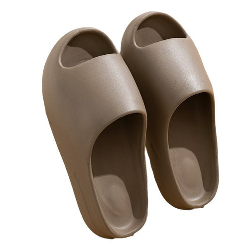 13.97 USD - Men's slippers, internet celebrity-inspired coconut slippers, thick-soled beach slippers, ideal for summer.