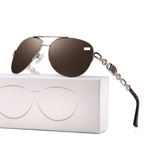 $12.79 - Women's sunglasses, gradient lenses, metal frame