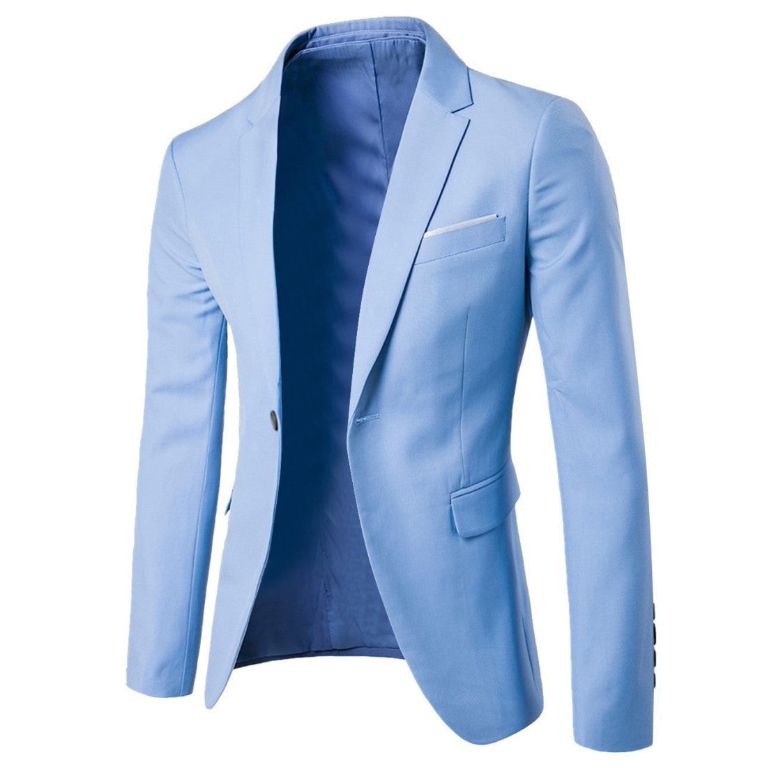 40.74 USD Veste blazer homme décontractée coupe slim