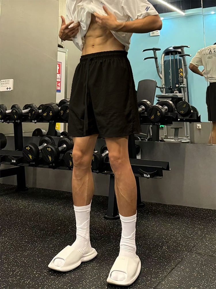 17.46 USD - Short de sport d'été pour homme, fin, ample, surdimensionné, séchage rapide