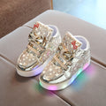 Chaussures pourj bébés et tout-petits, baskets tendance pour enfants, filles et garçons, chaussures lumineuses et colorées à étoiles, chaussures décontractées pour enfants.