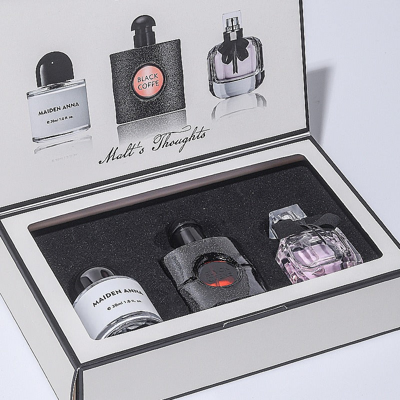 26,78 USD - Coffret de parfum Gulong pour homme, parfum longue durée, parfum Small City Yi pour femme, coffret cadeau