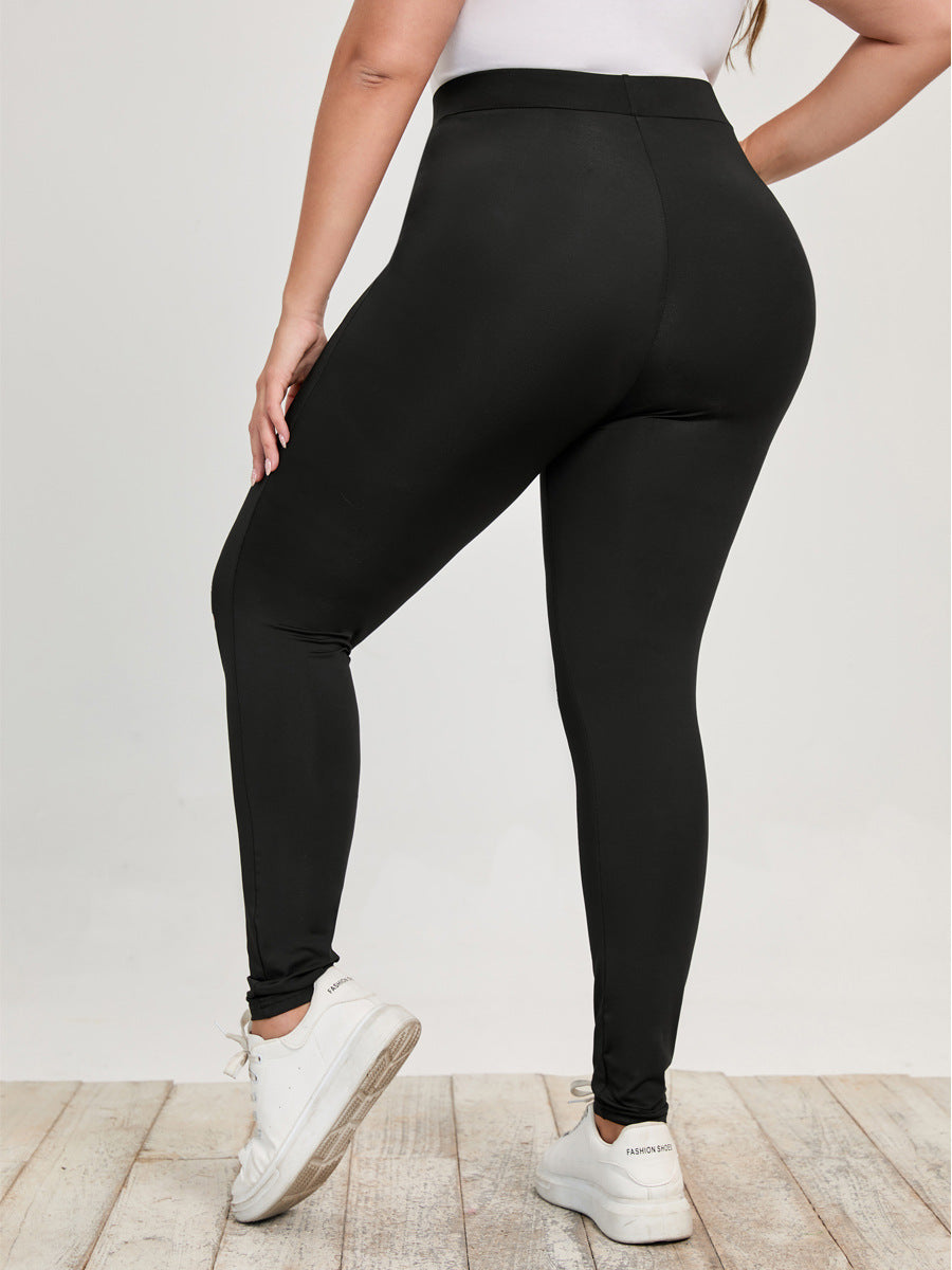 Fat Girl's Large Hole Bottomed Pants