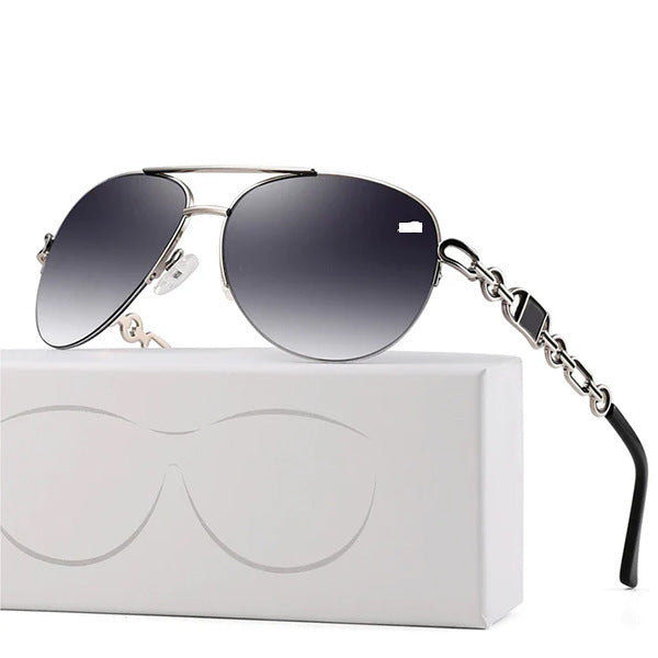 $12.79 - Women's sunglasses, gradient lenses, metal frame