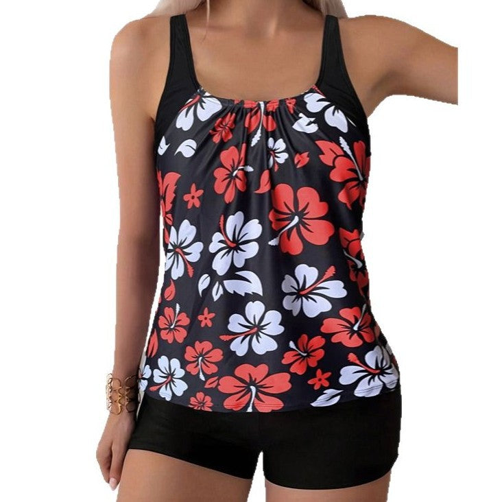 Split swimsuit set for women